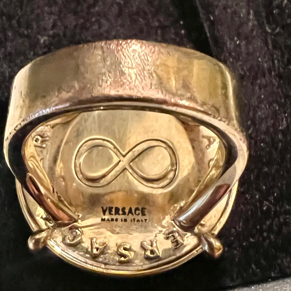 Versace Infinity Ring - image 5